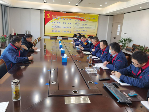 公司召開銅基新材料項目建設推進會