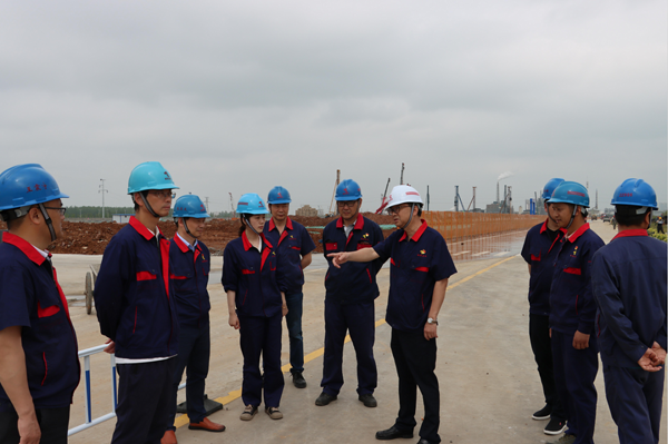 公司領導到銅基新材料項目調研 公司領導到銅基新材料項目調研